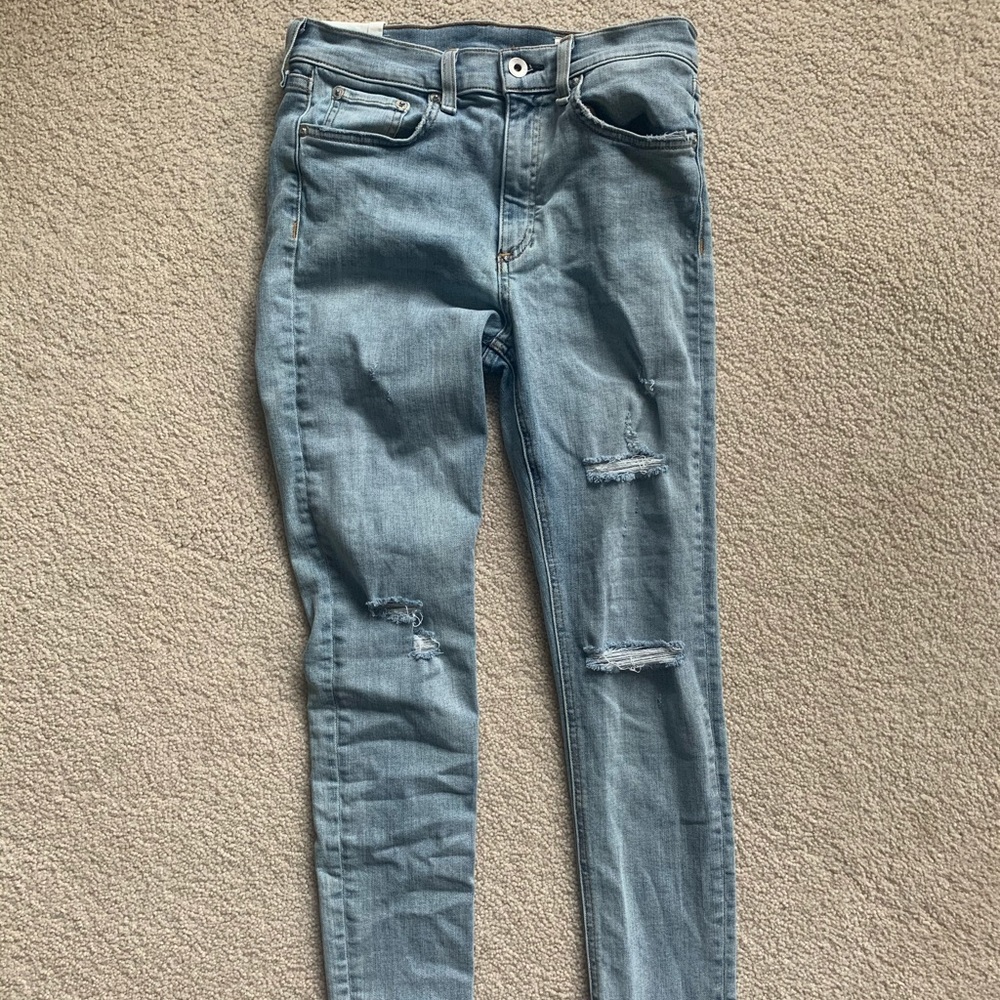 Rag and Bone Hugh Rise Skinny Jean